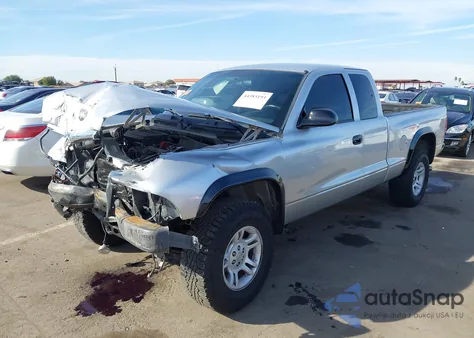 2004 Dodge Dakota Sport z USA, uszkodzony, nr VIN 1D7HG32KX4S752349